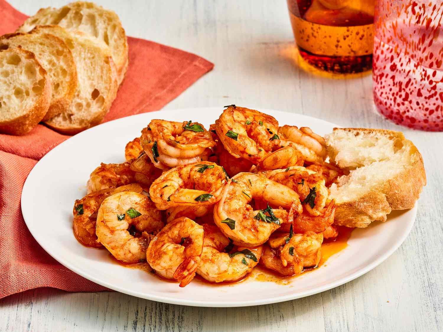 Garlic Shrimp Plate
